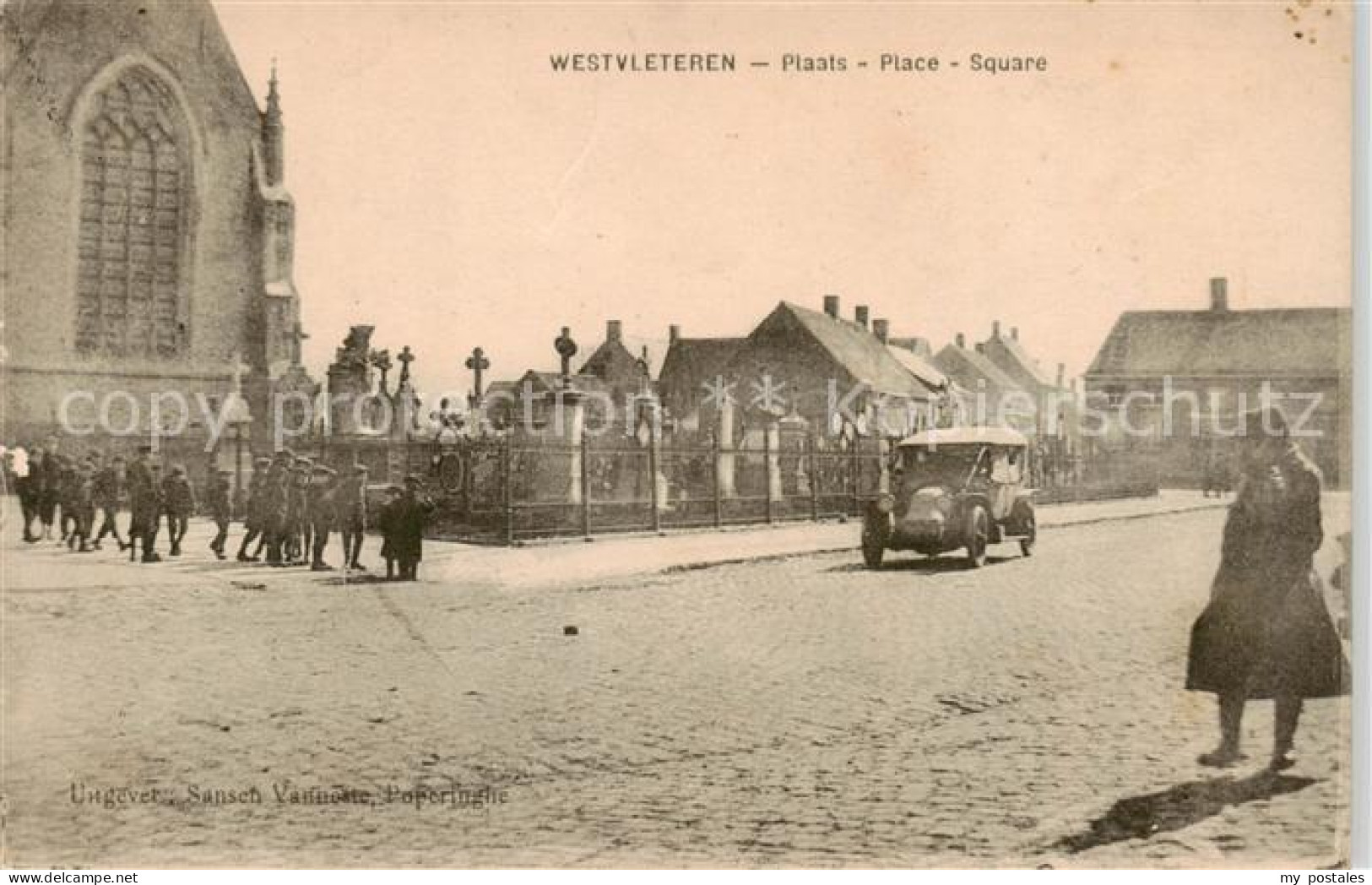 Westvleteren Vleteren Belgie Plaats Place Square