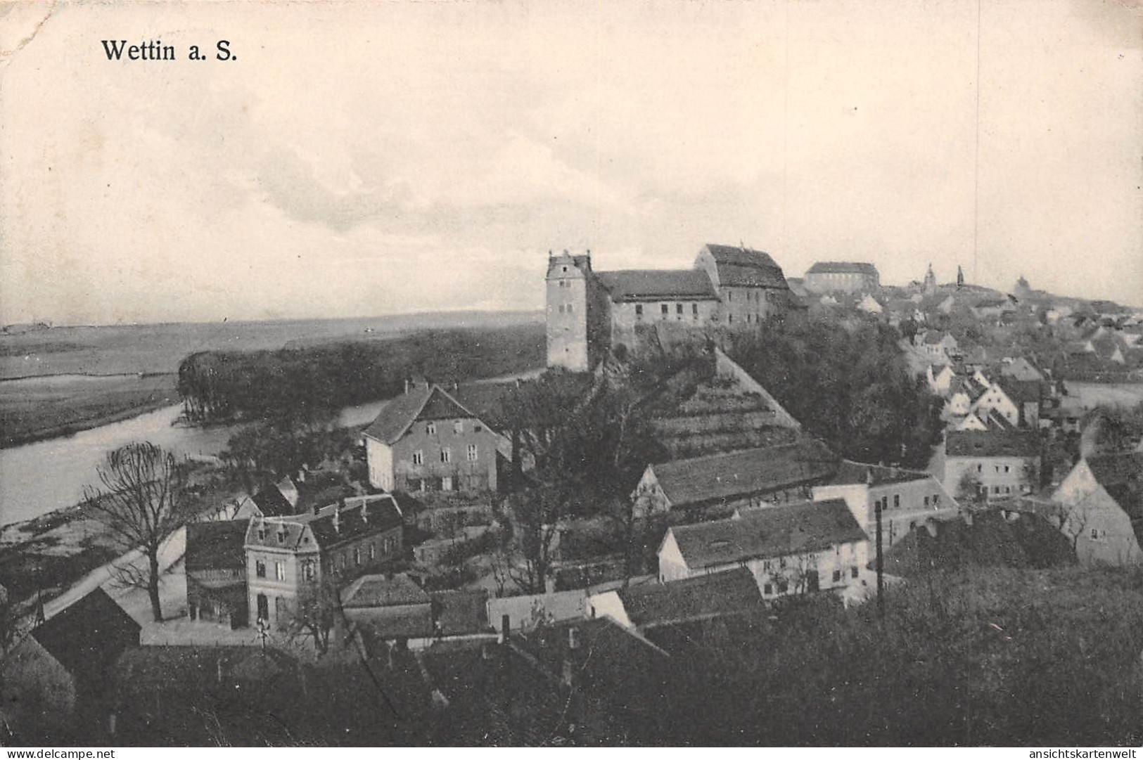 Wettin a.S. Panorama gl1913 #171.771