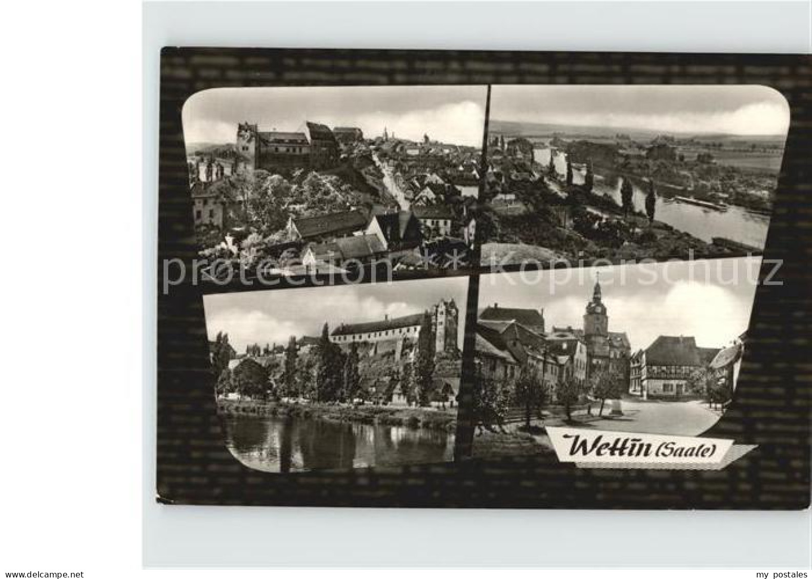 Wettin Stadtansicht