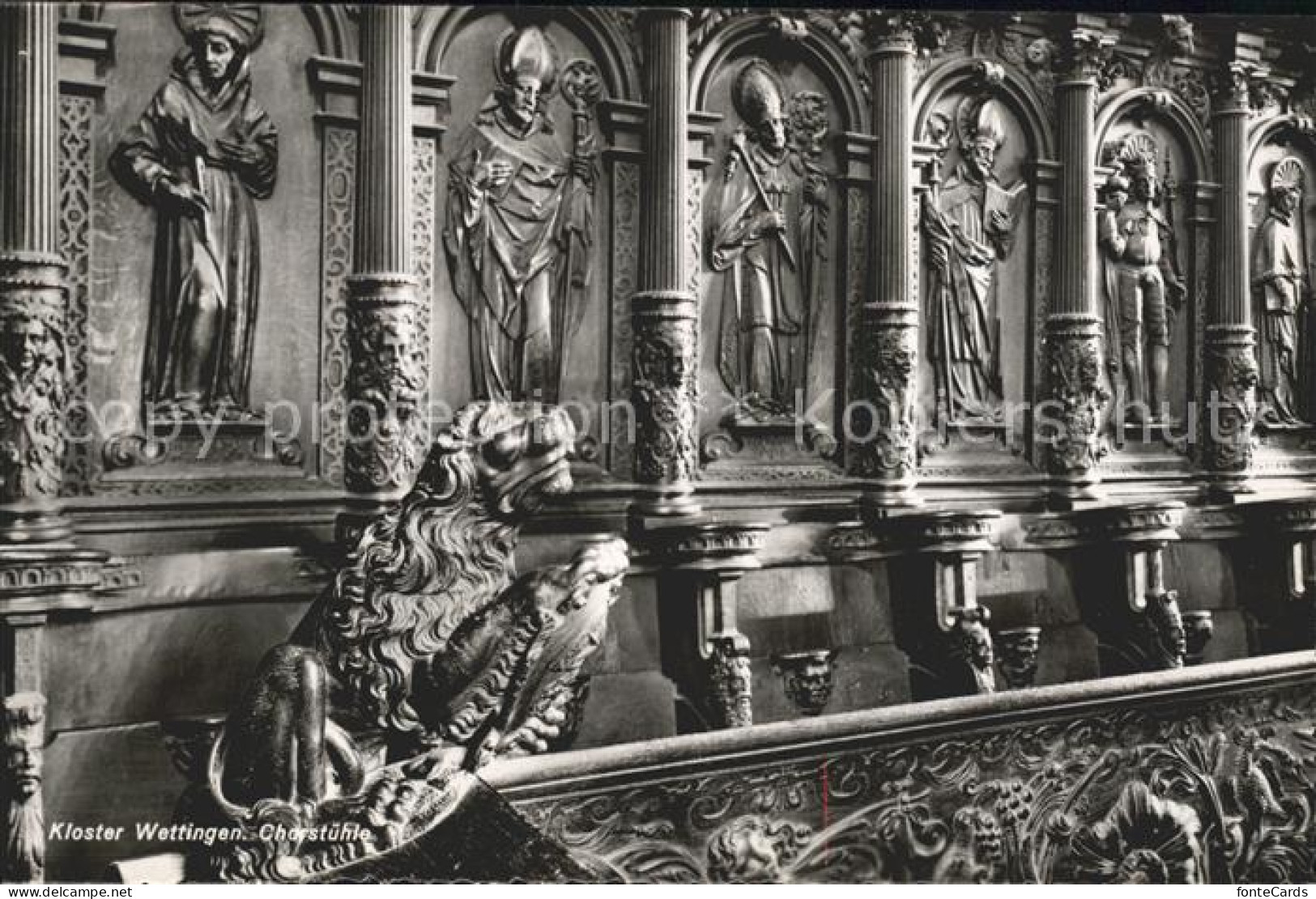 Wettingen AG Kloster Wettingen Chorstuehle