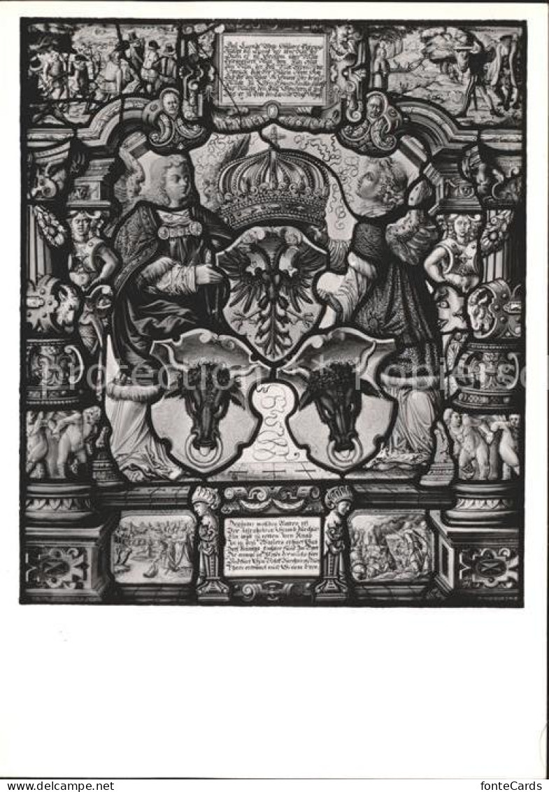 Wettingen AG Kloster Wettingen Standesscheibe von Uri