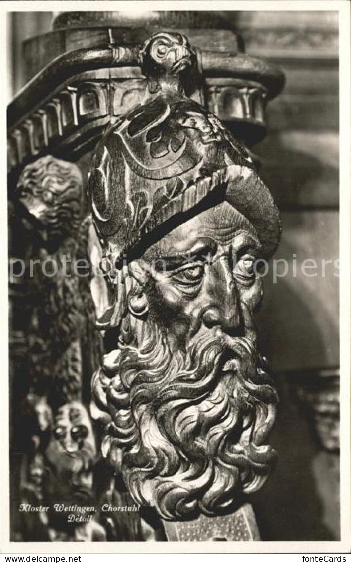 Wettingen AG Klosterkirche Wettingen Chorstuhl