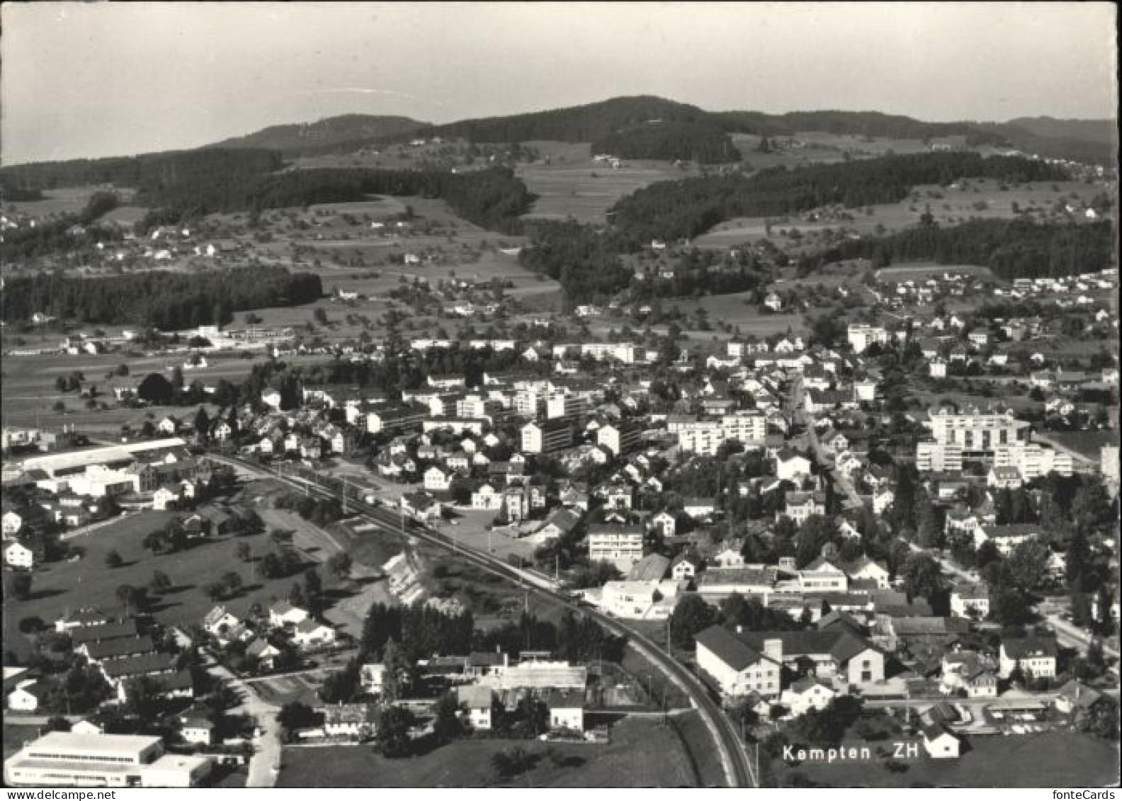Wetzikon ZH Wetzikon Kempten Fliegeraufnahme