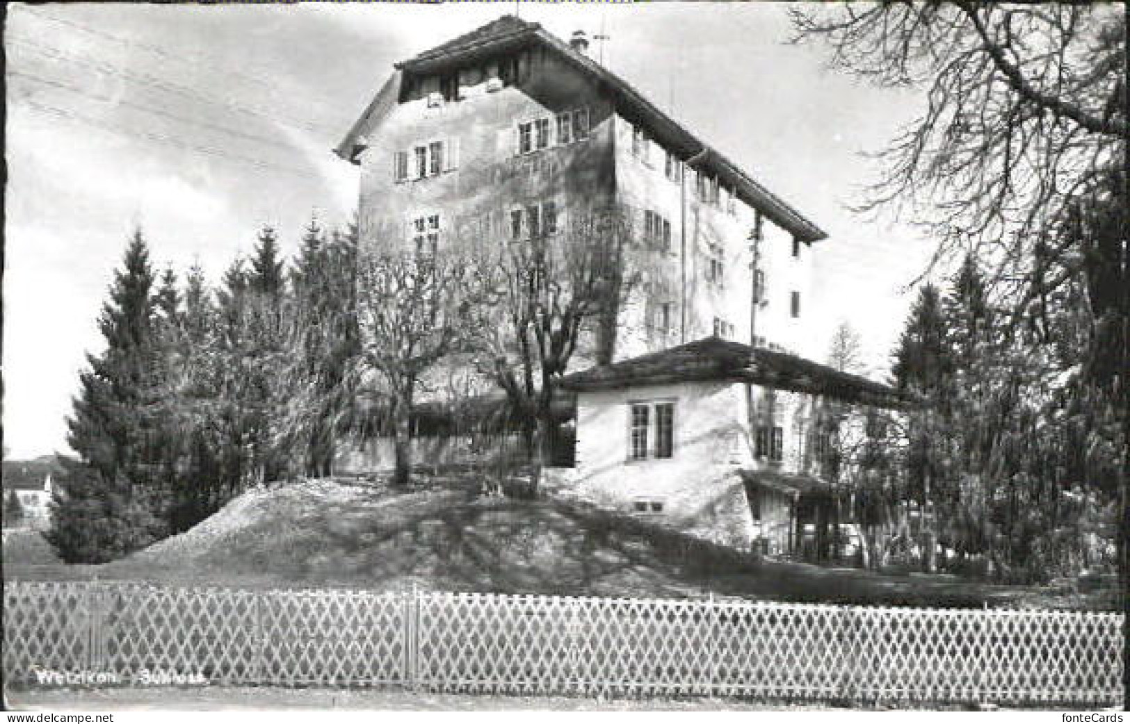 Wetzikon ZH Wetzikon Schloss x 1961