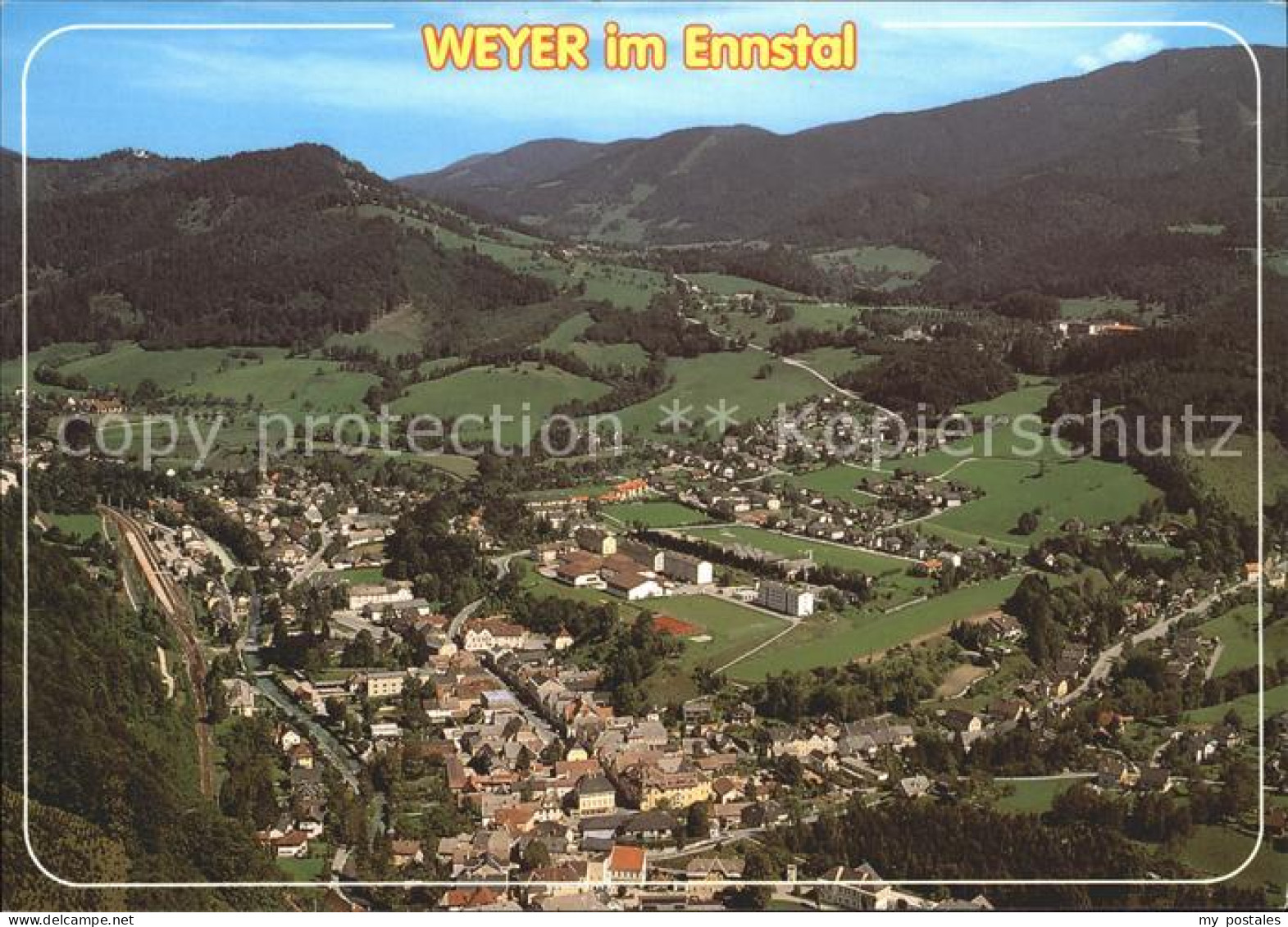 Weyer Enns Fliegeraufnahme