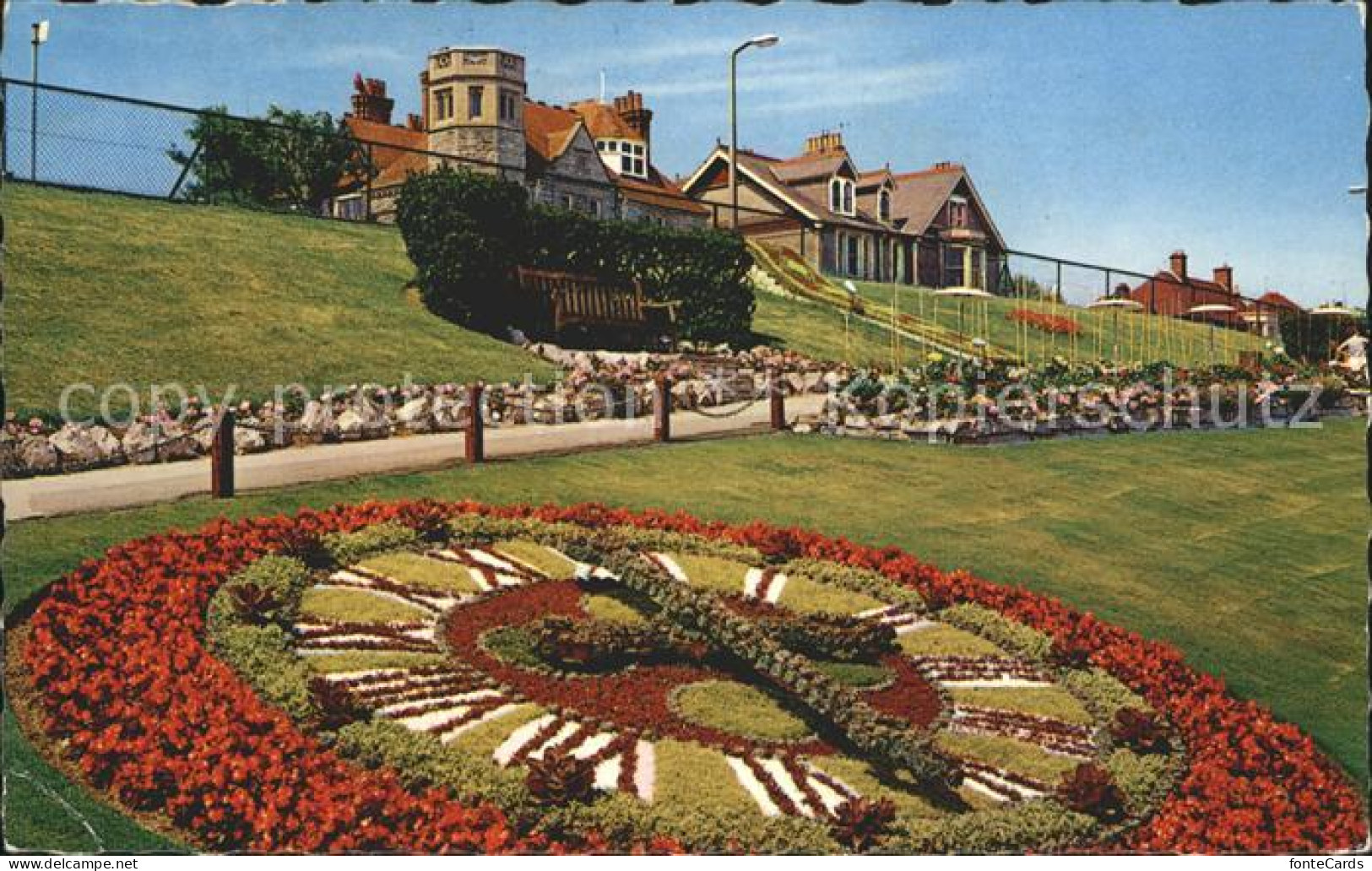 Weymouth Dorset Blumenuhr