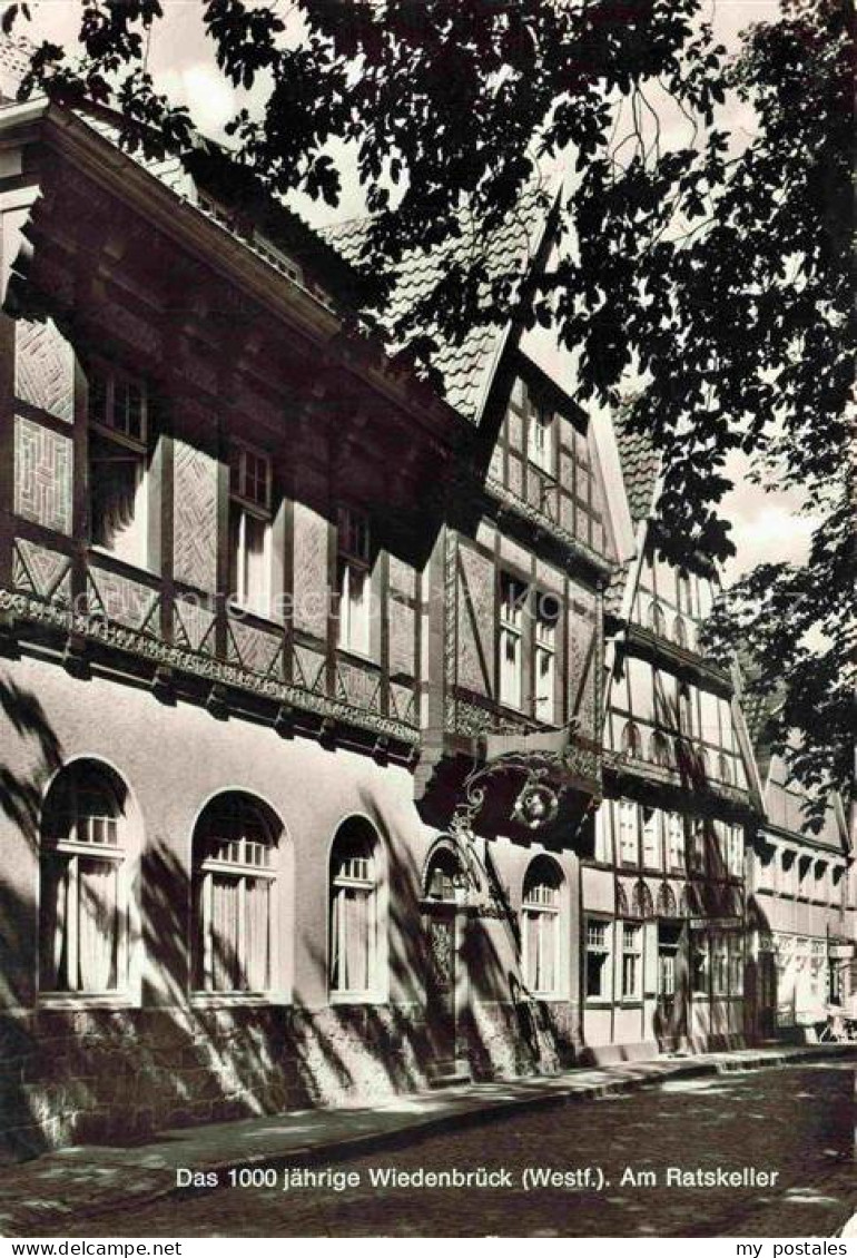 Wiedenbrueck Rheda-Wiedenbrueck Am Ratskeller 1000jaehrige Stadt Historisches Ge