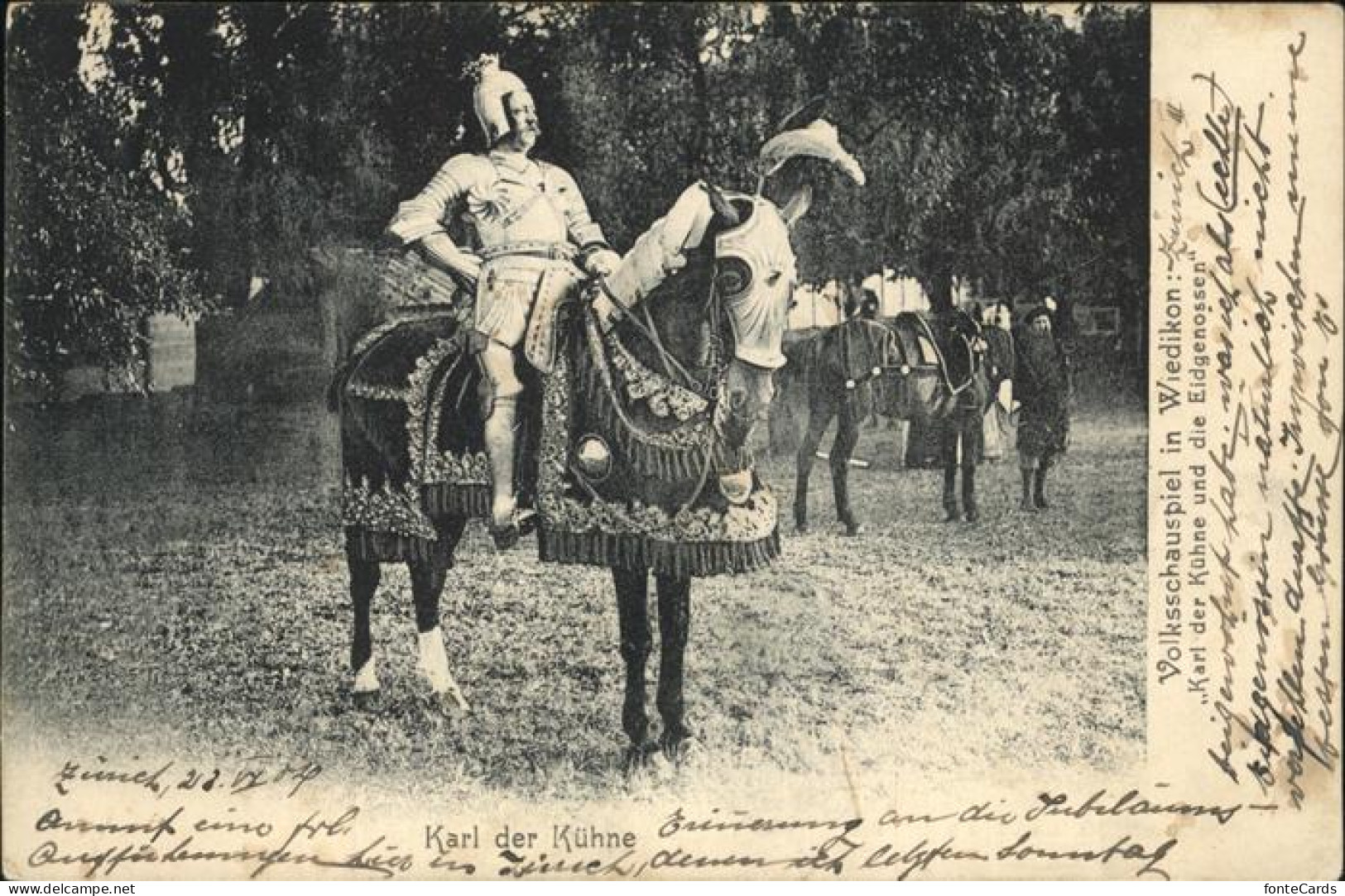 Wiedikon Volksschauspiel Karl der Kuehne