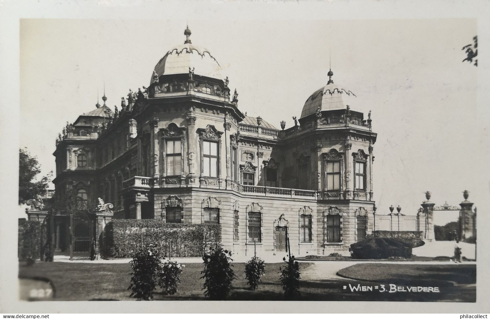 Wien - Austria // Belvedere (not standard) 1935