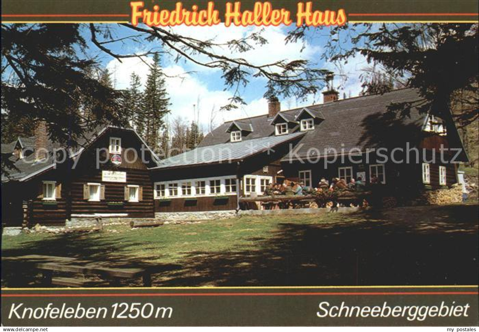 Wien Friedrich Haller Haus Schneeberggebiet