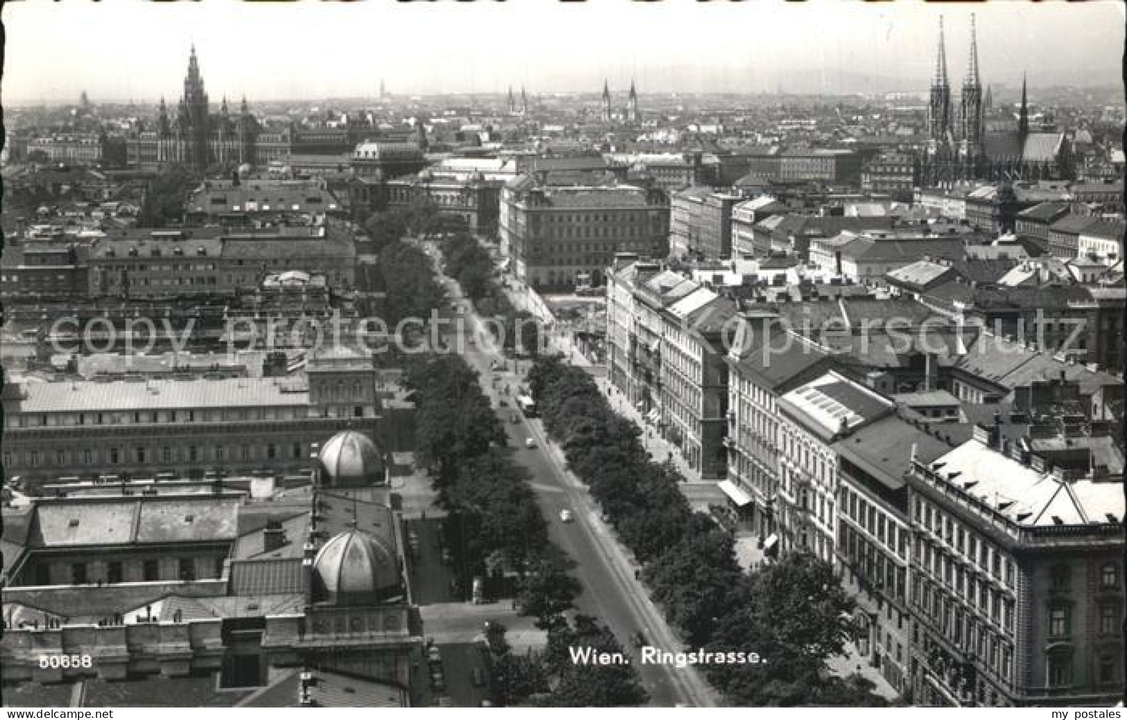Wien Ringstrasse Stadtblick