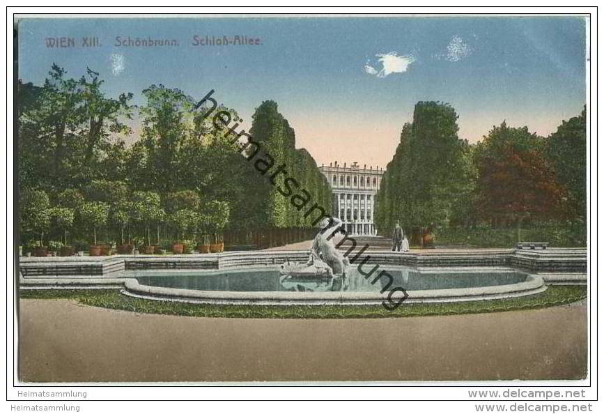 Wien - Schönbrunn - Schloss-Allee