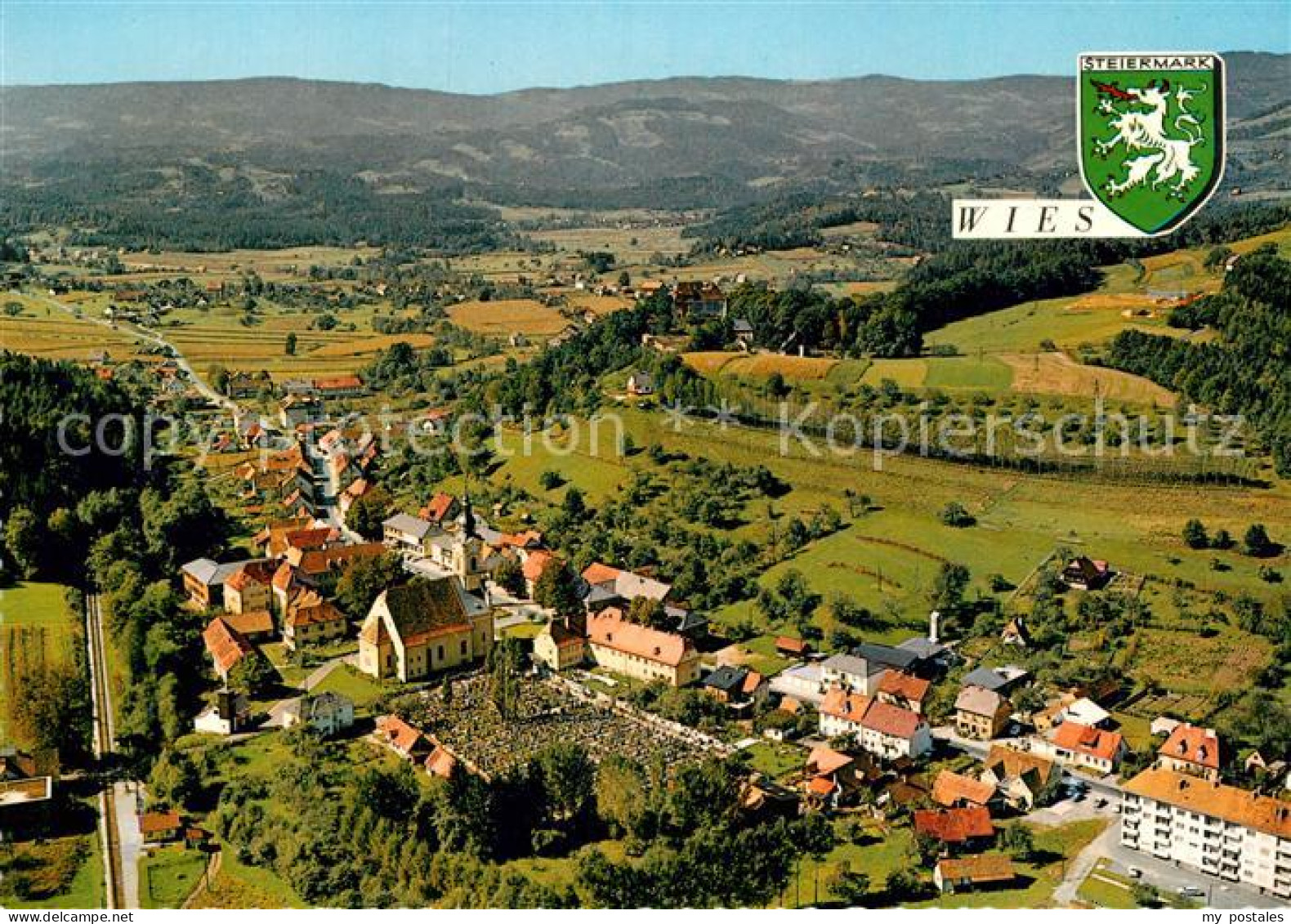 Wies Steiermark Fliegeraufnahme