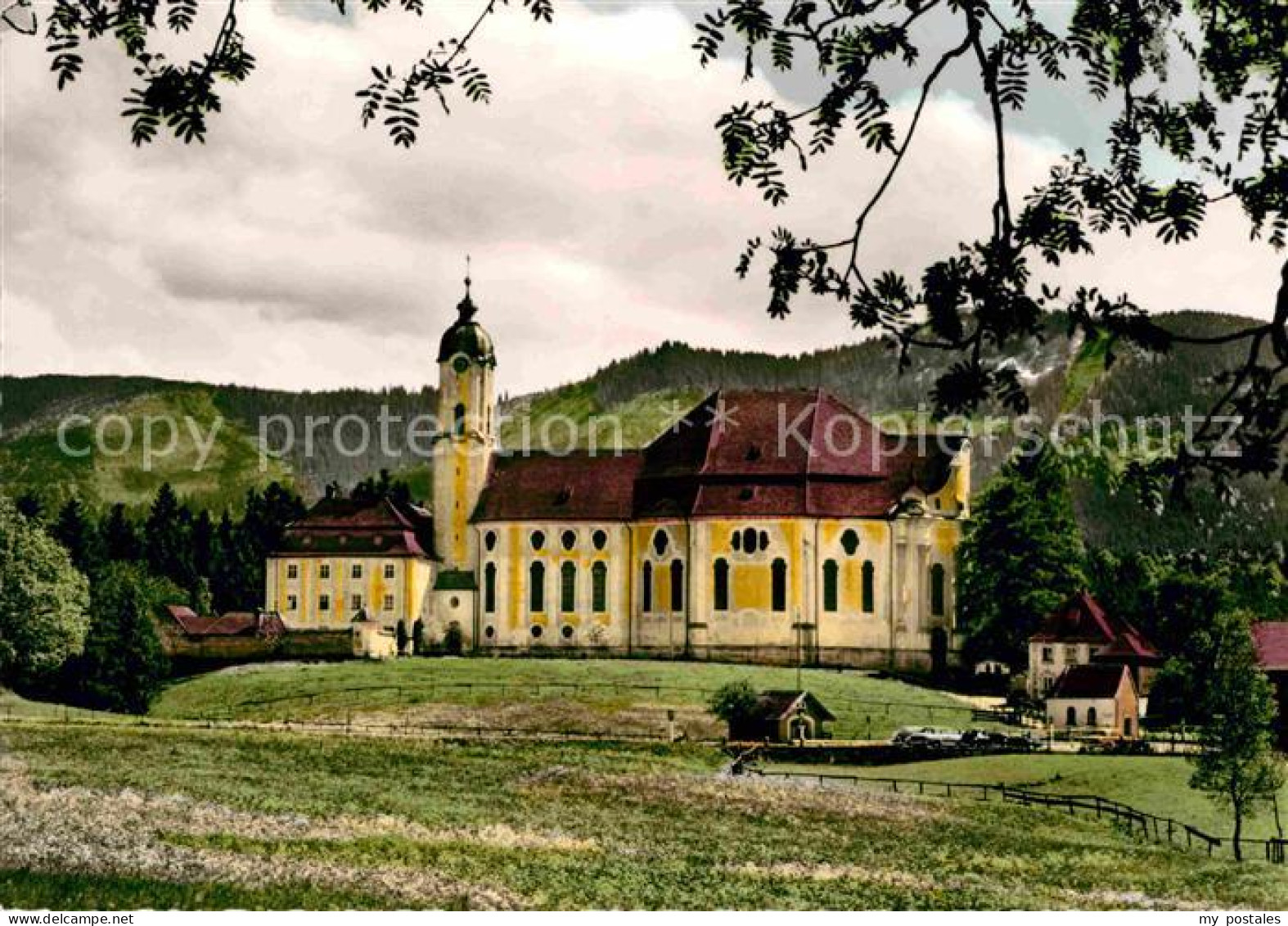 Wies Steingaden Die Wies Wallfahrtskirche Erbauer Dominikus Zimmermann 18. Jhdt.