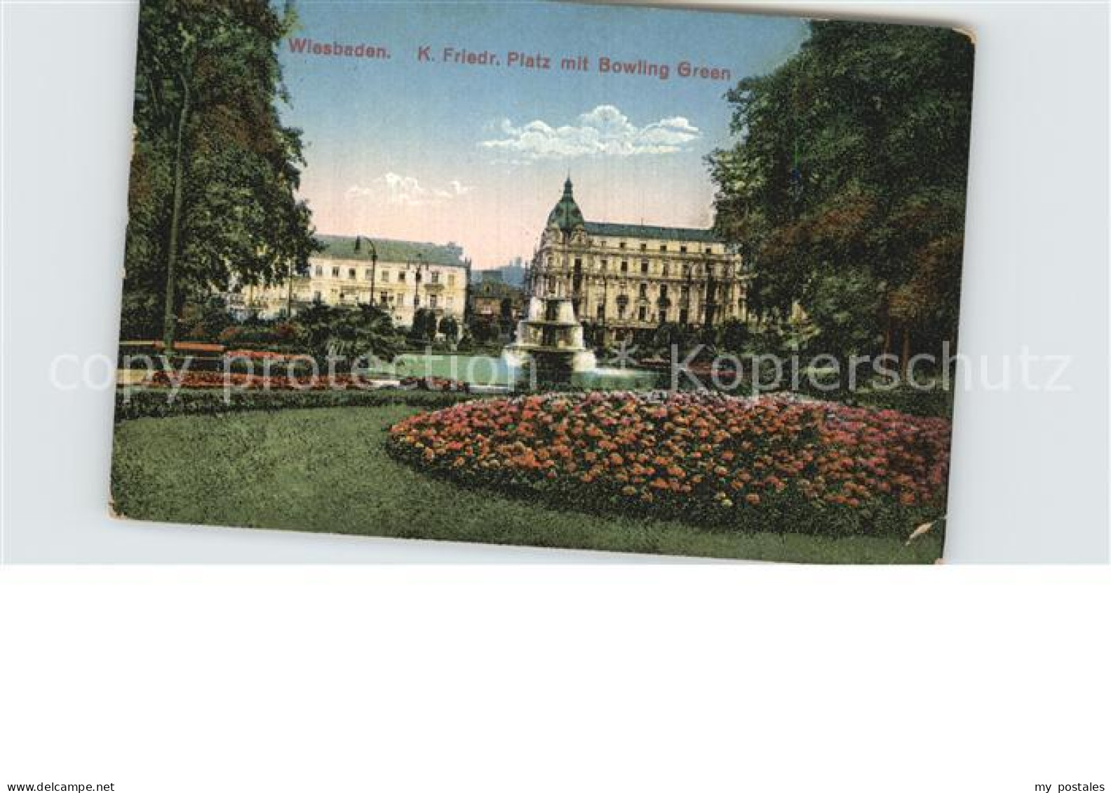 Wiesbaden Bowling Green K. Friedr. Platz
