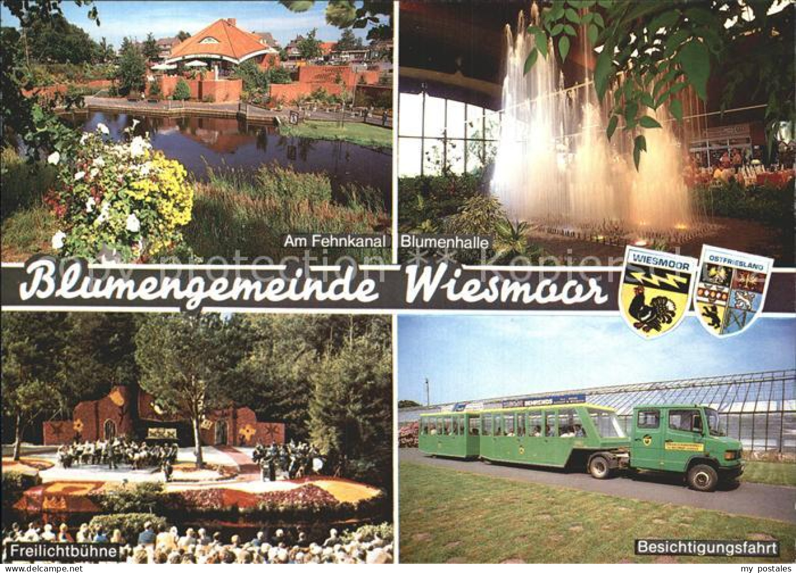 Wiesmoor Aurich Niedersachsen Blumengemeinde Fehnkanal Halle