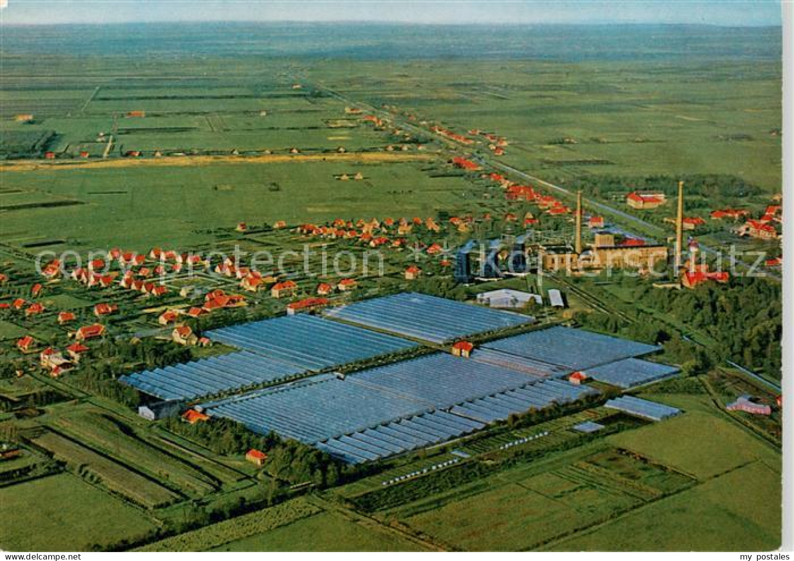 Wiesmoor Aurich Niedersachsen Fliegeraufnahme