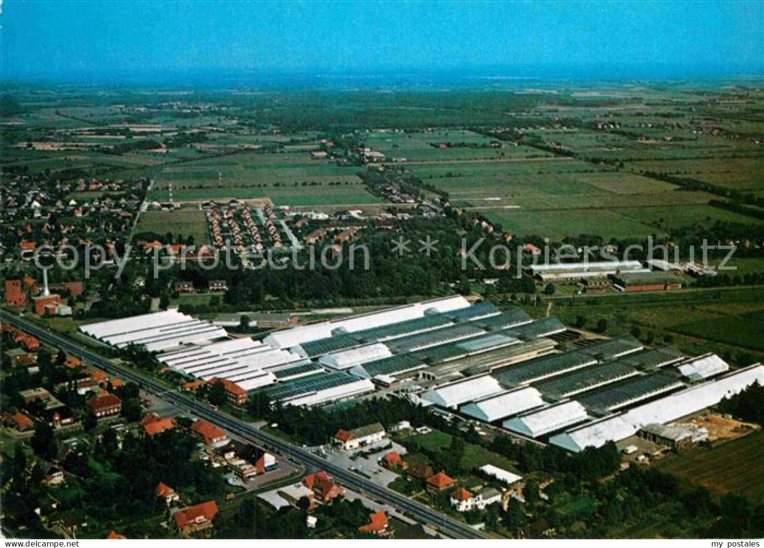 Wiesmoor Aurich Niedersachsen Fliegeraufnahme