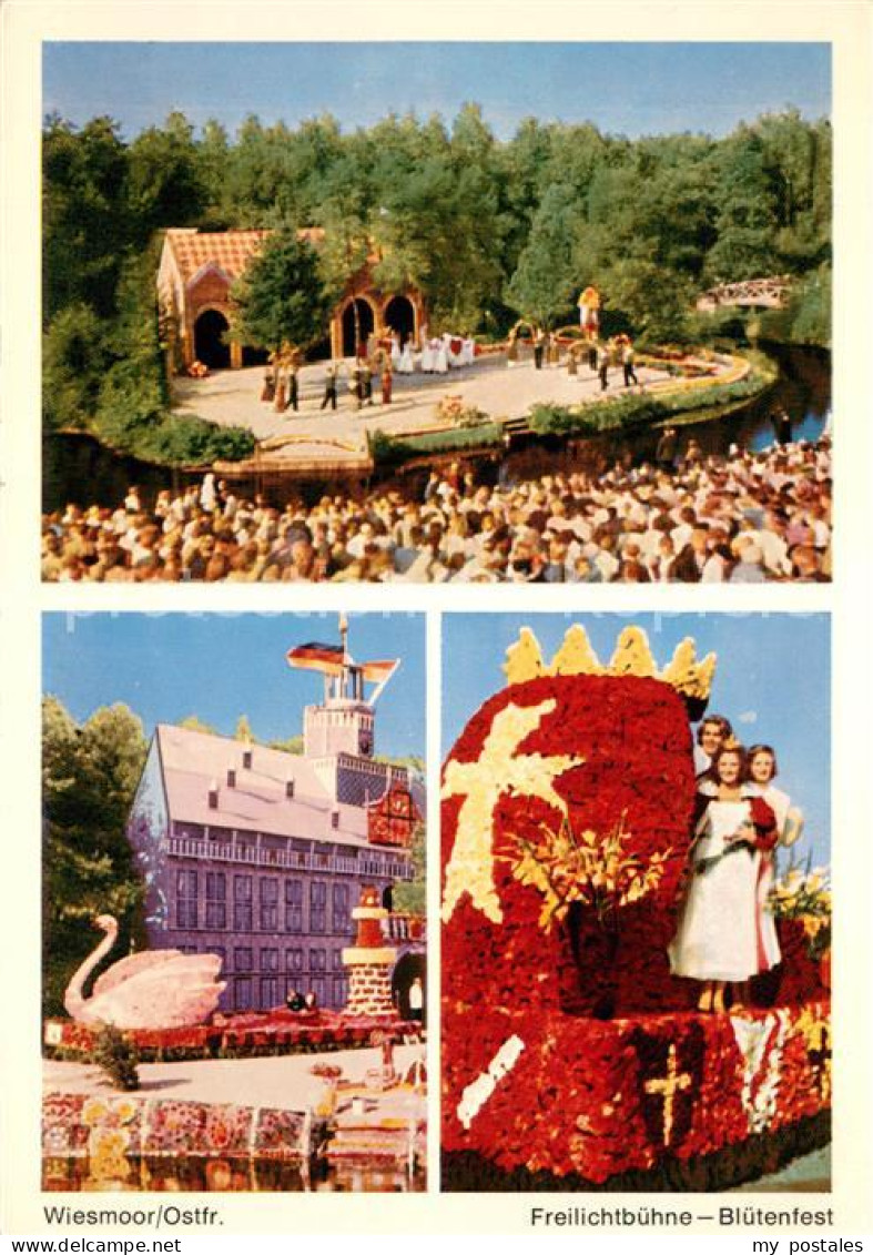 Wiesmoor Aurich Niedersachsen Freilichtbuehne Bluetenfest