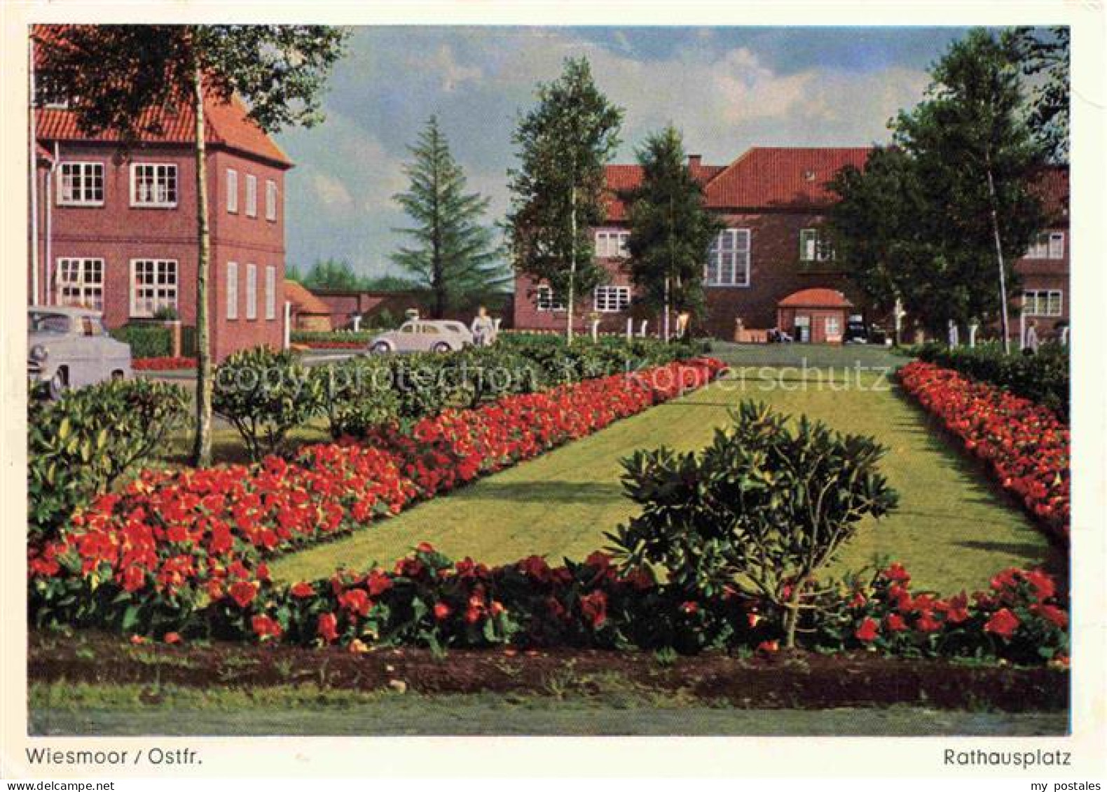 Wiesmoor Aurich Niedersachsen Rathausplatz