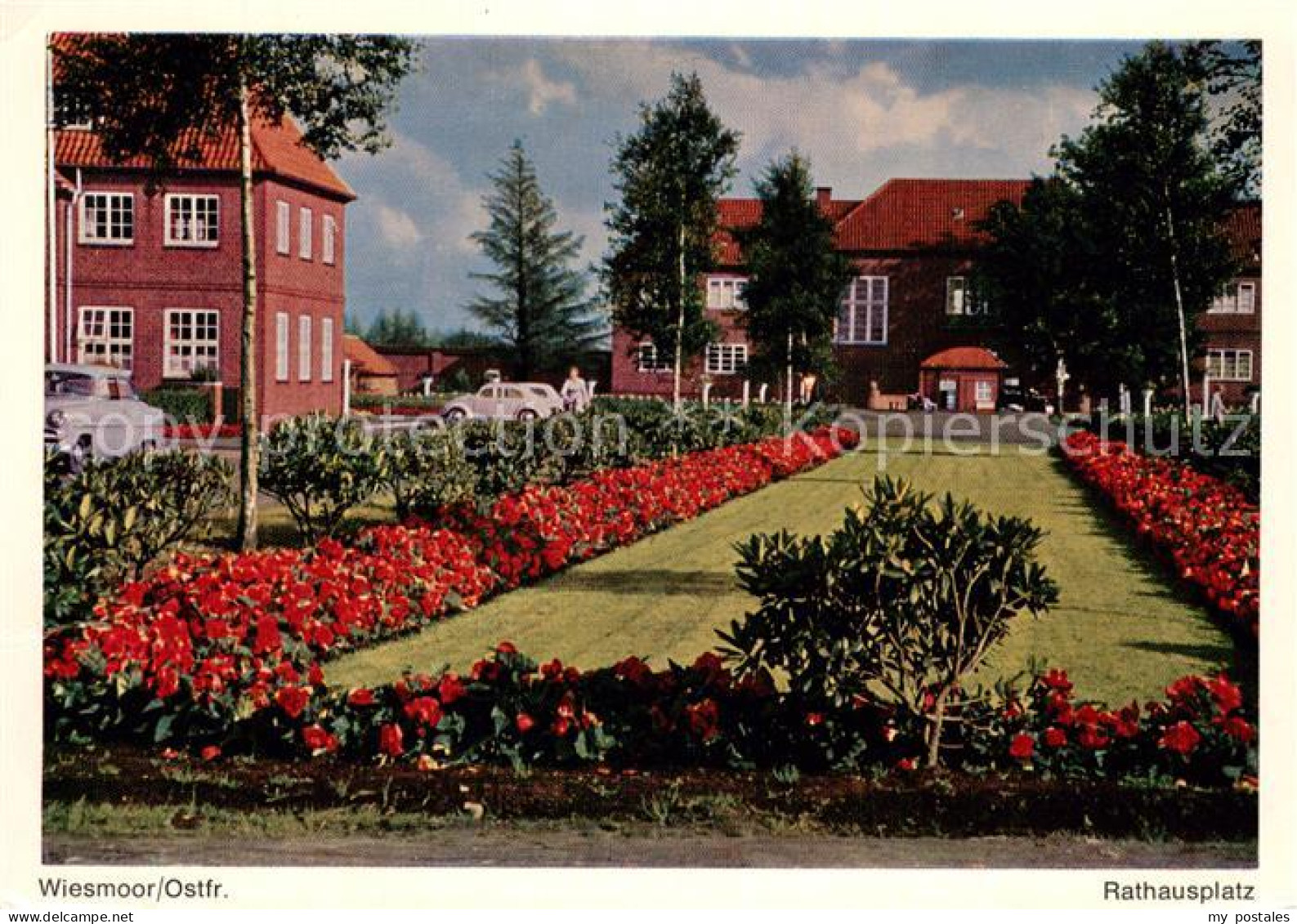 Wiesmoor Aurich Niedersachsen Rathausplatz