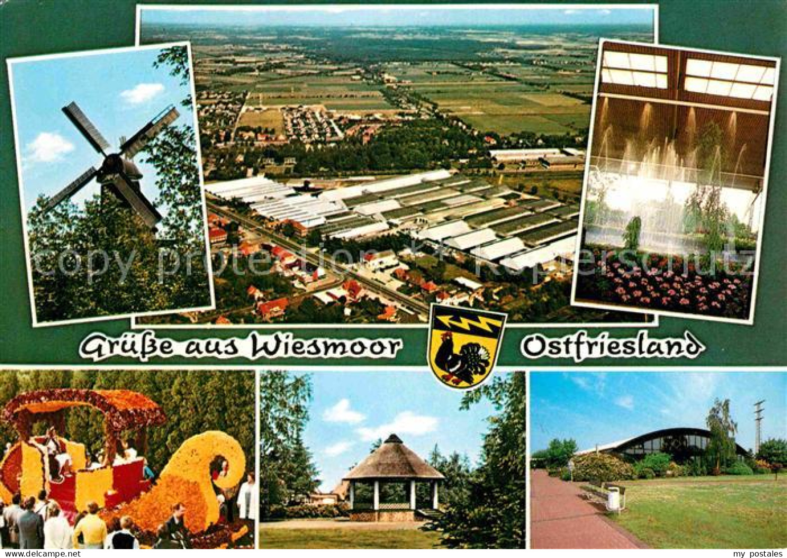 Wiesmoor Windmuehle Fliegeraufnahme