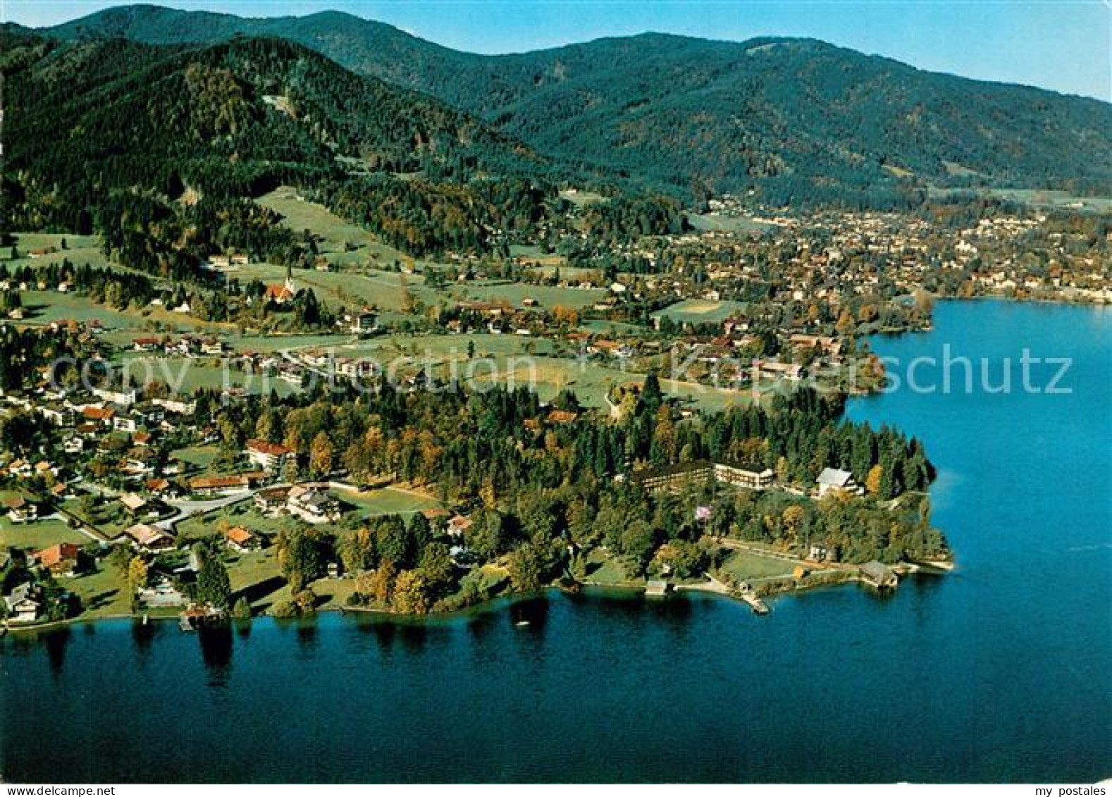 Wiessee Bad Fliegeraufnahme