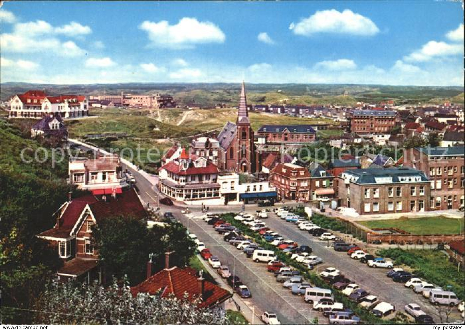 Wijk aan Zee Panorama Kirche