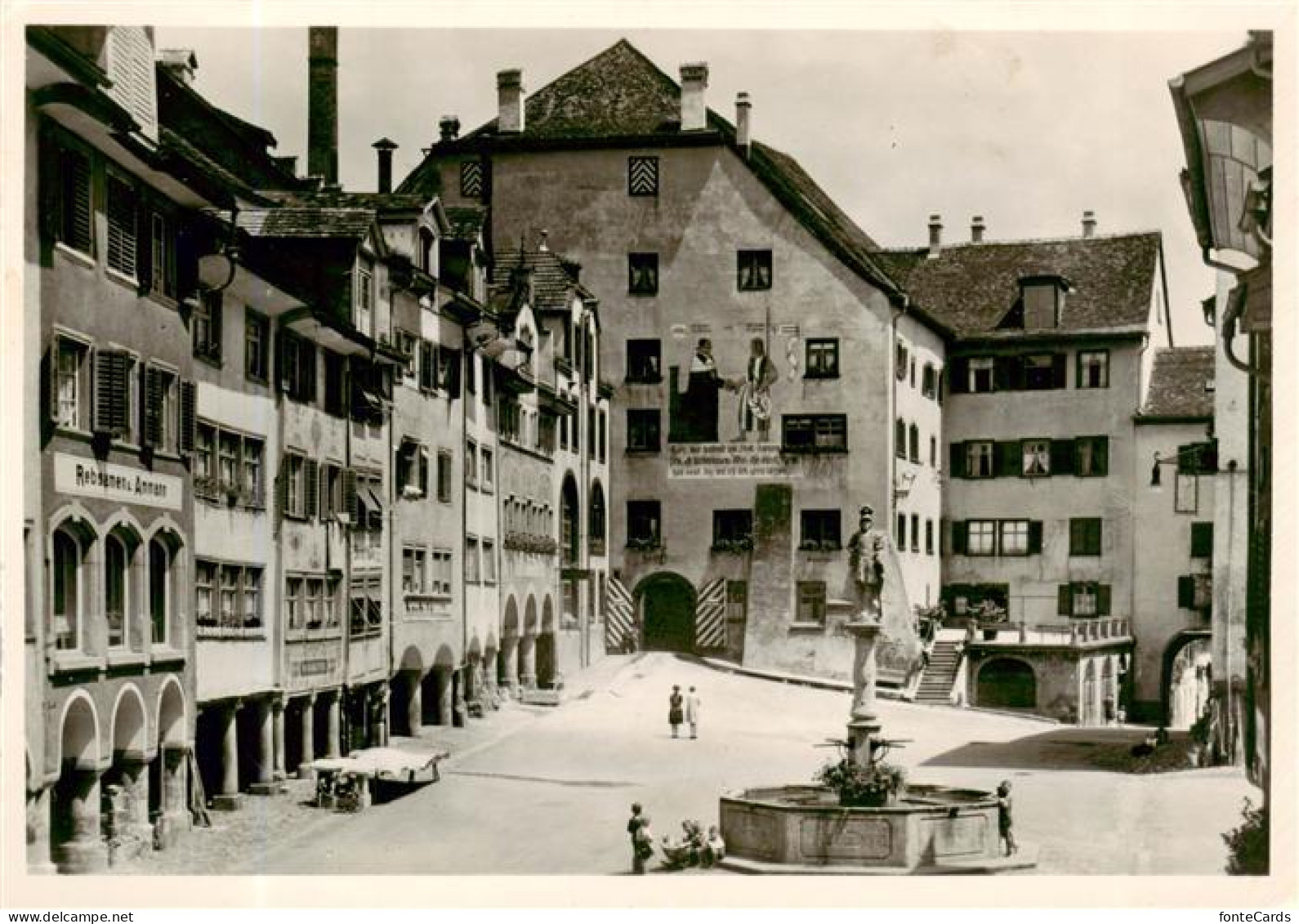 Wil  SG Hofplatz Wiler Heimatbildkarte Nr. 3