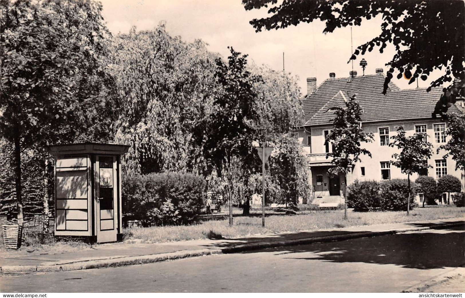 Wildau Friedrich-Engels-Straße und Gemeindeamt gl1964 #168.544