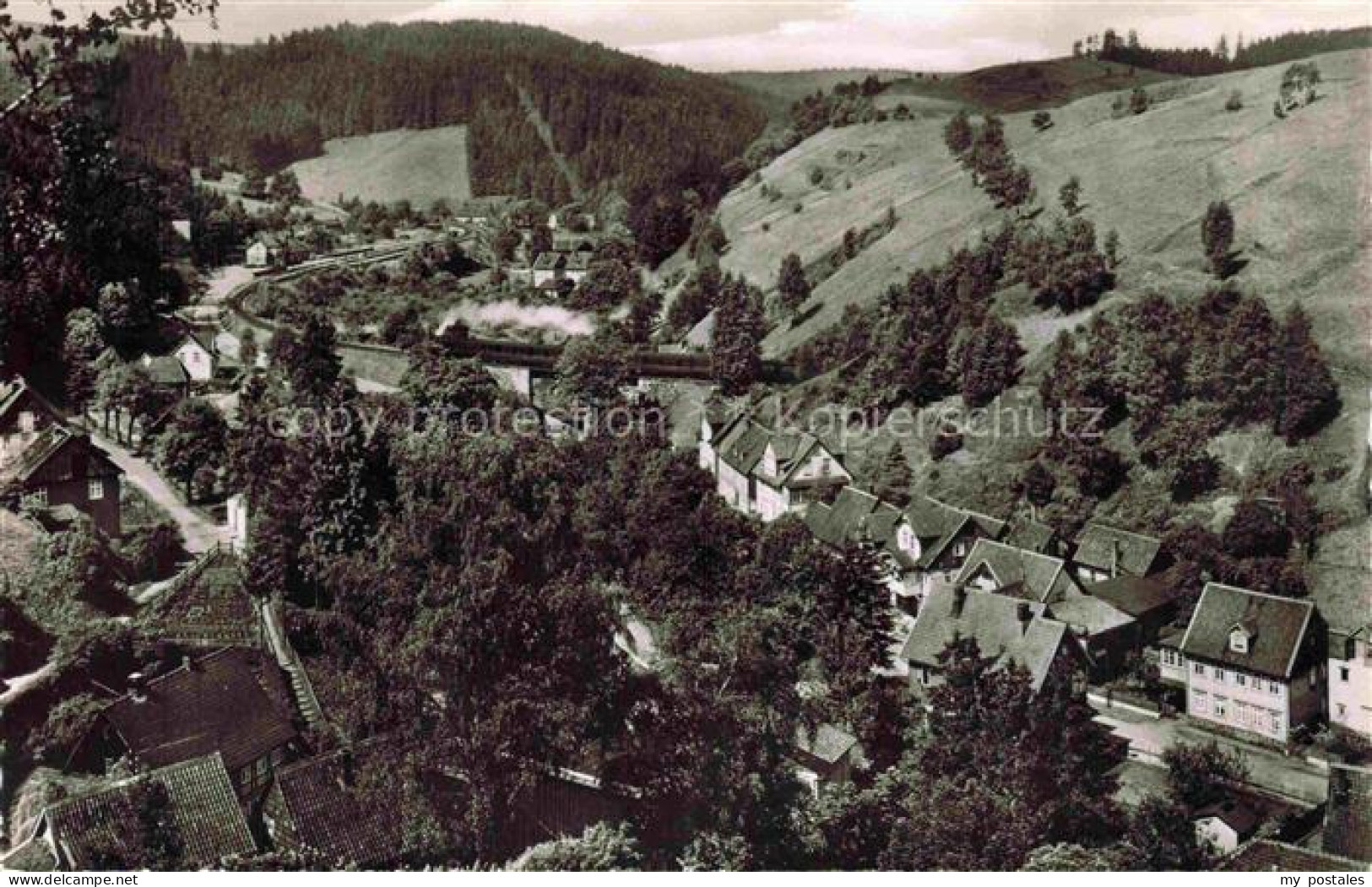 Wildemann Harz Fliegeraufnahme