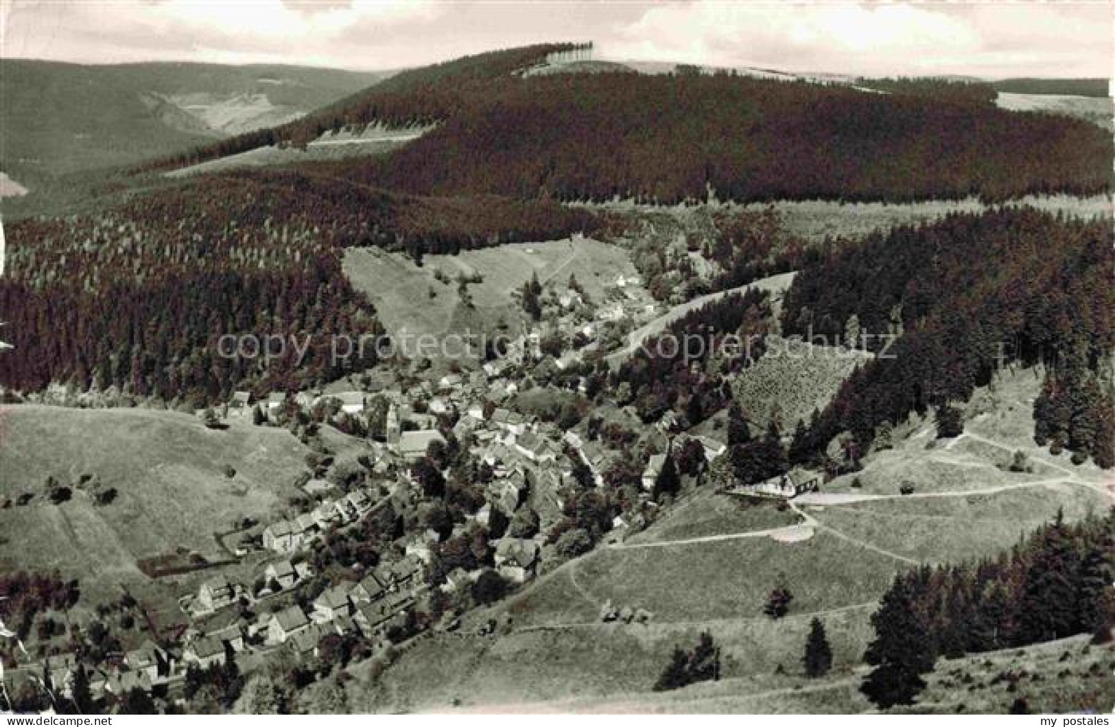 Wildemann Harz Fliegeraufnahme