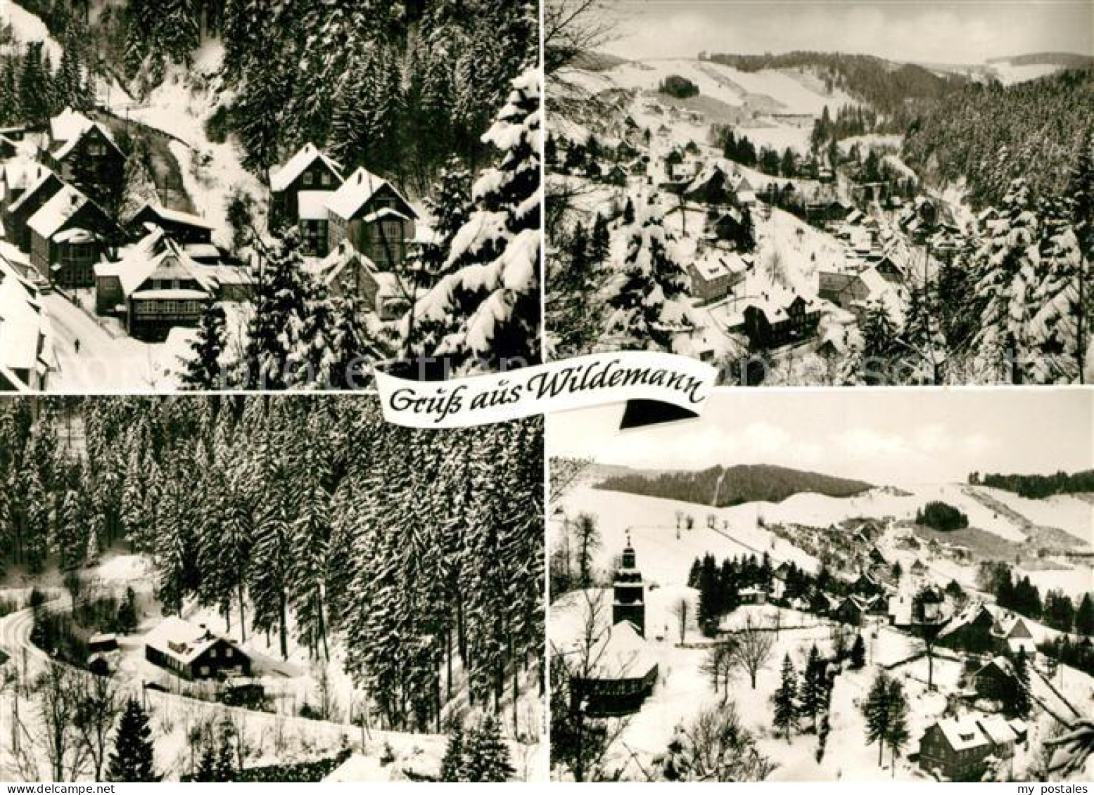 Wildemann Teilansichten Winterlandschaft