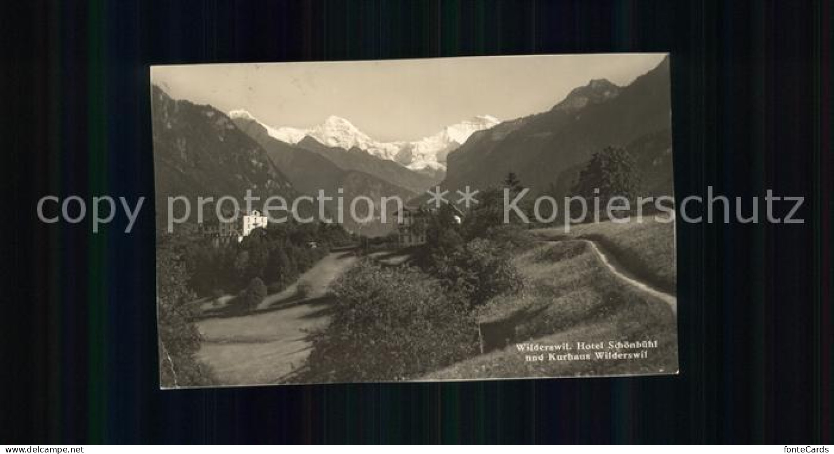 Wilderswil Hotel Schoenbuehl Kurhaus Wilderswil