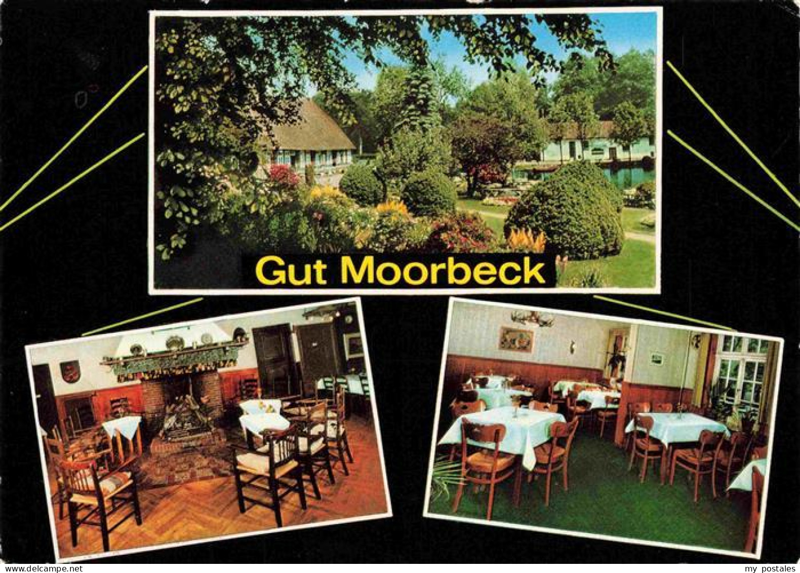 Wildeshausen Ausflugslokal Gut Moorbeck Gastraum Kaminzimmer
