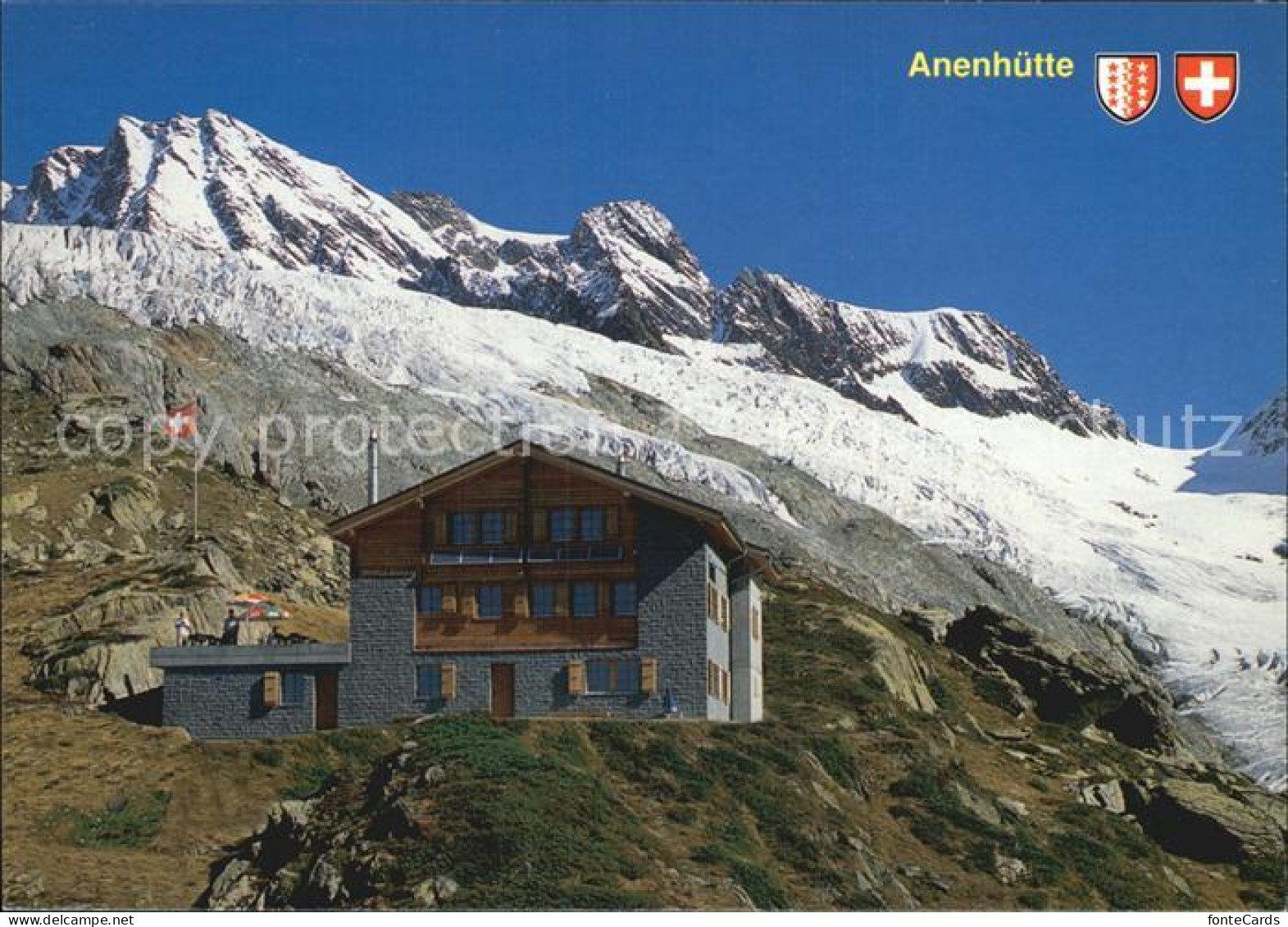 Wiler Loetschental Anenhuette Anengrat