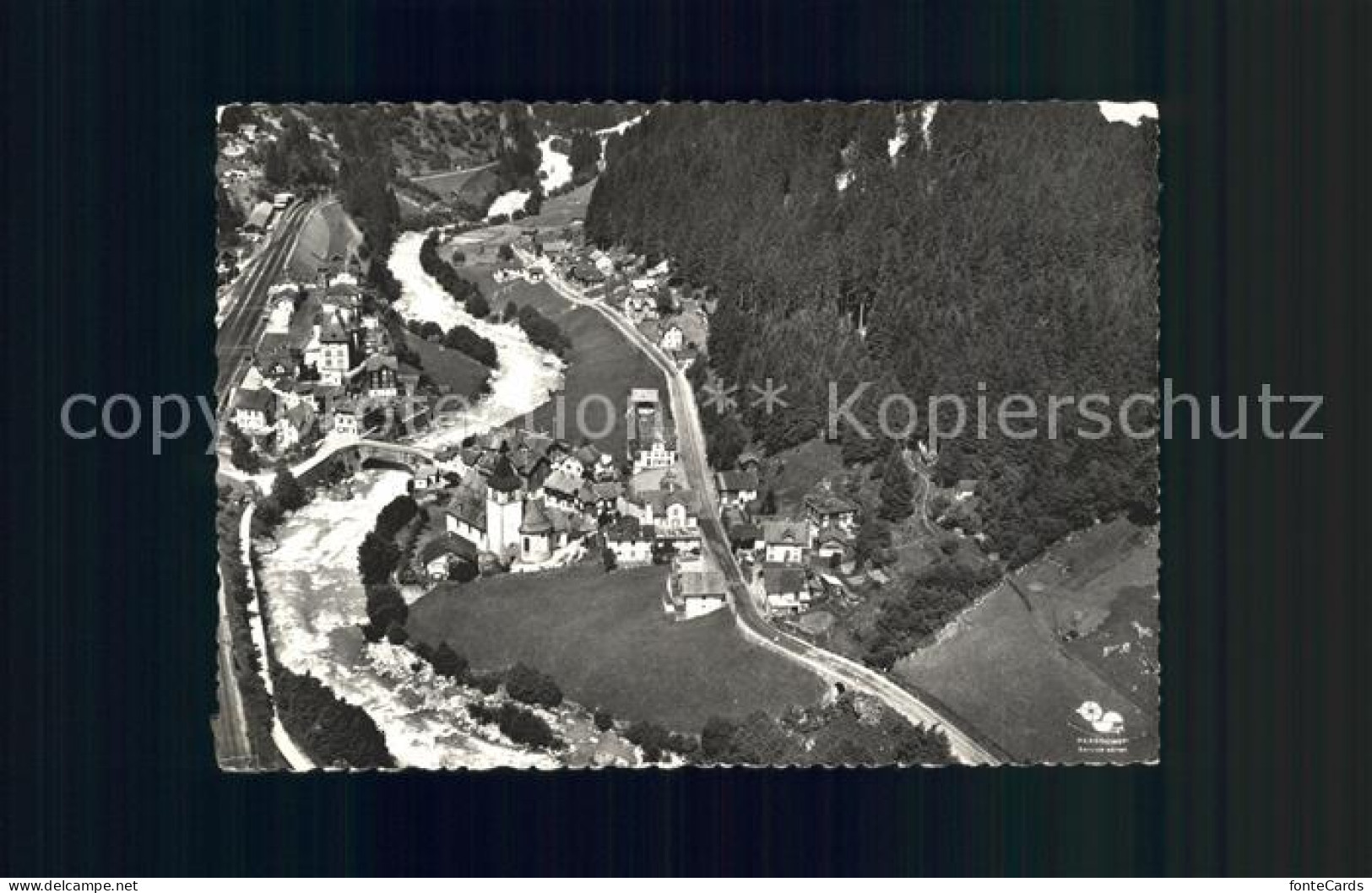 Wiler Loetschental Fliegeraufnahme