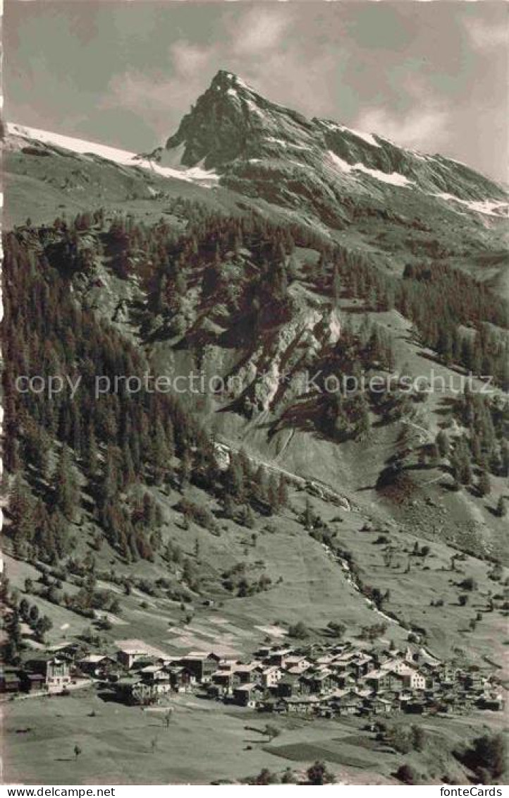 Wiler Loetschental Tennenbachhorn VS Panorama Blick gegen Tennbachhorn