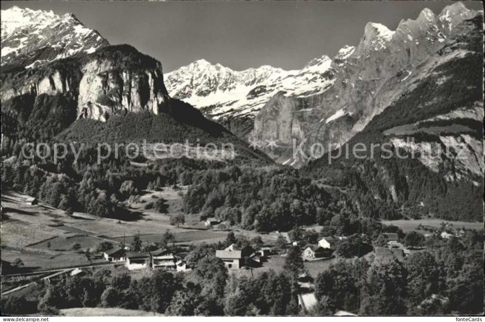 Wiler Seedorf mit Hangendgletscherhorn und Engelhoerner