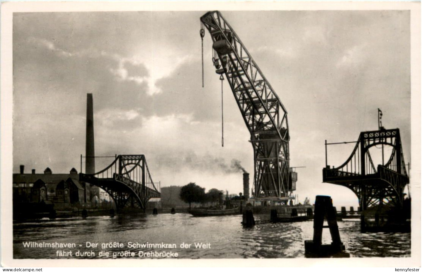Wilhelmshaven - Grösster Schwimmkran der Welt