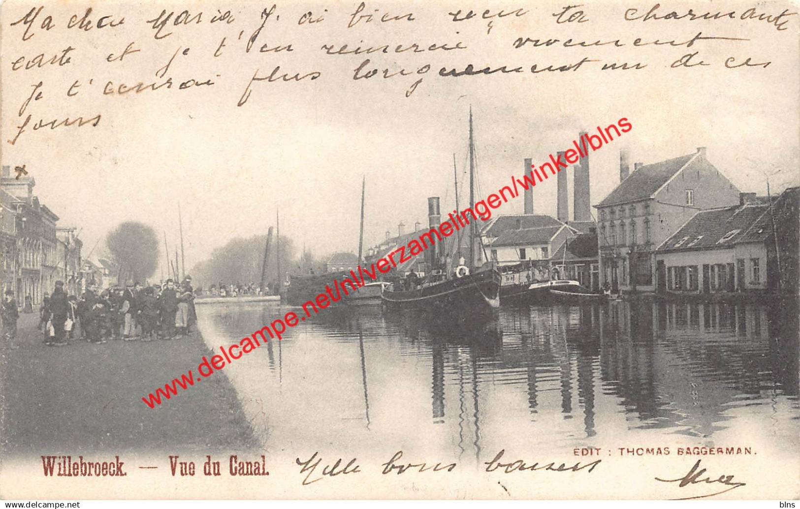Willebroeck - Vue du Canal - Willebroek