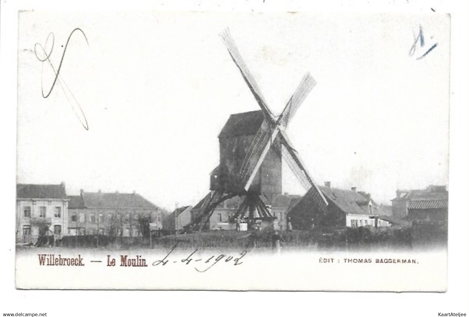 Willebroek - Le Moulin - Molen.