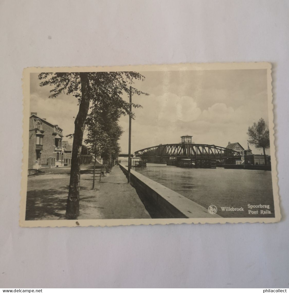 Willebroek // Spoorbrug 1946