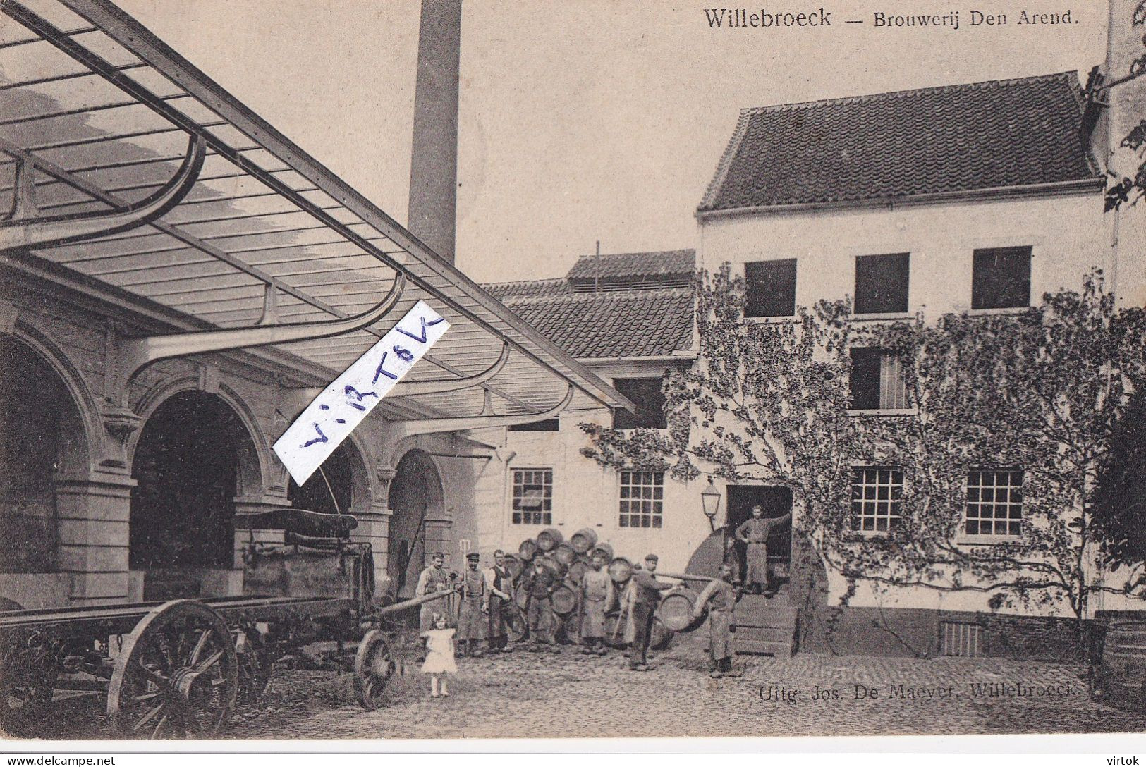 Willebroek   -   WILLEBROECK - BROUWERIJ DEN AREND   1909    Brasserie
