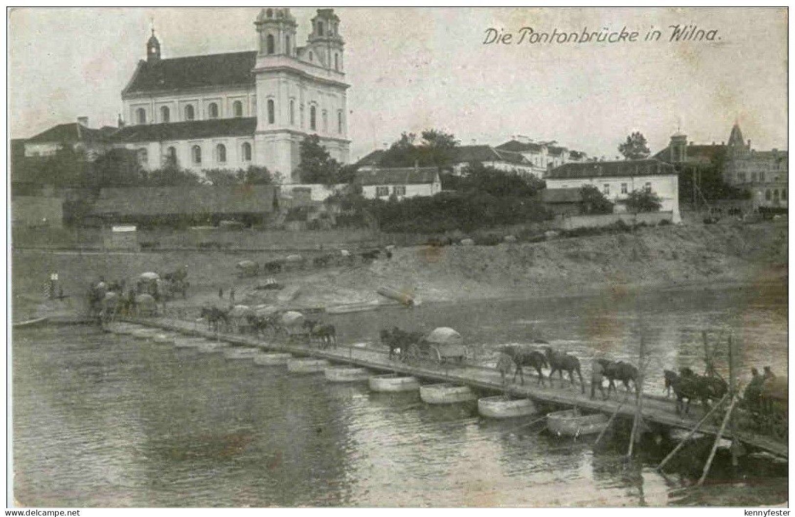 Wilna - Pontoonbrücke