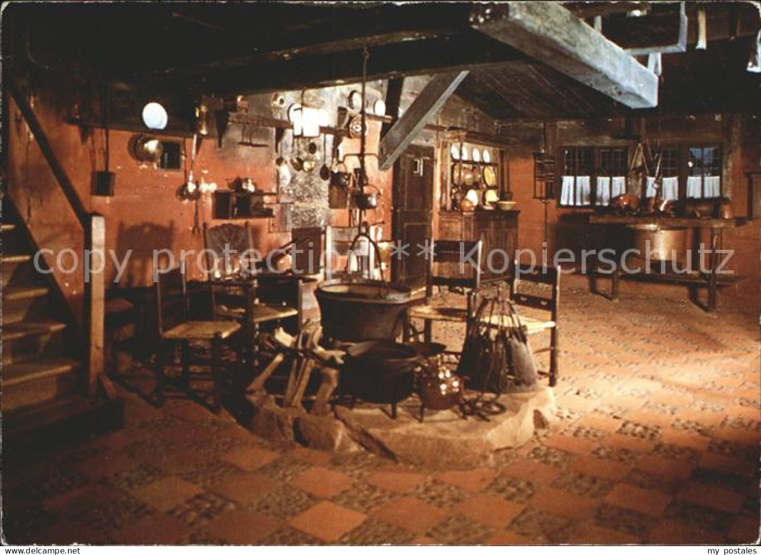 Wilsede Lueneburger Heide Heidemuseum Naturschutzgebiet Lueneburger Heide