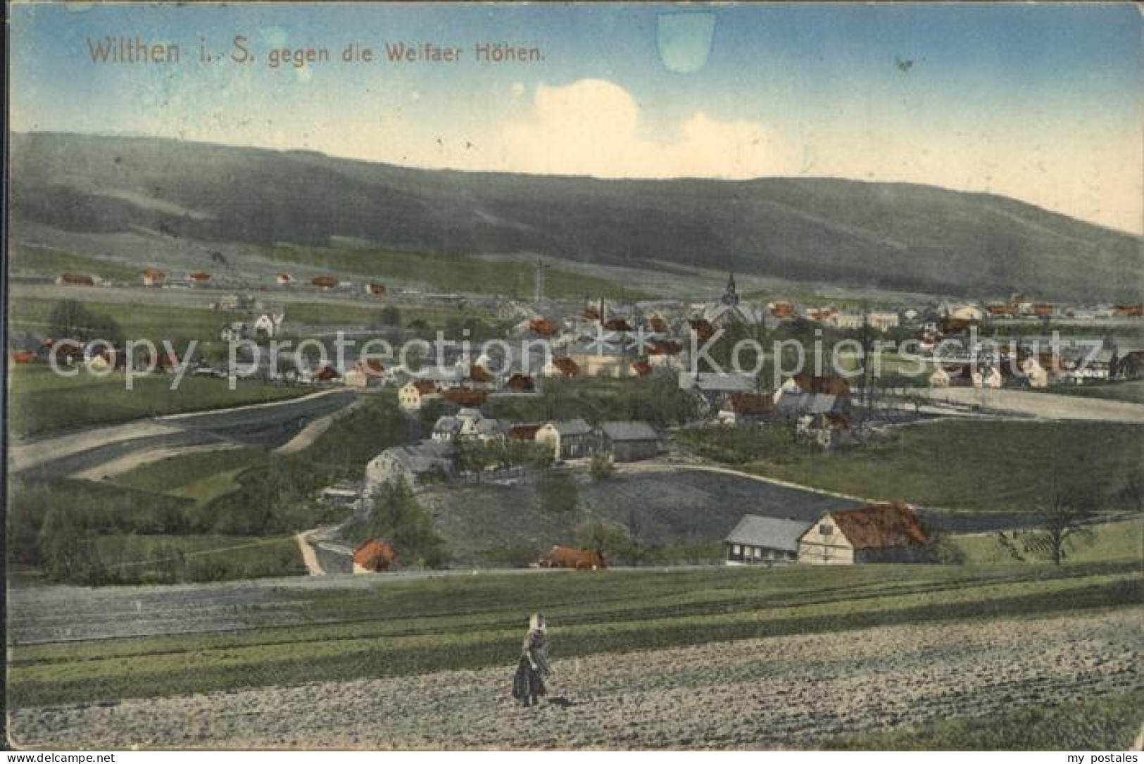 Wilthen mit den Weifaer Hoehen