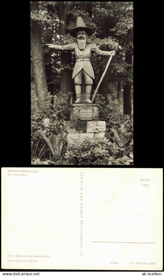 Wilthen (Sachsen) Der Pumphut Wilthen Oberlausitz zur DDR-Zeit 1963