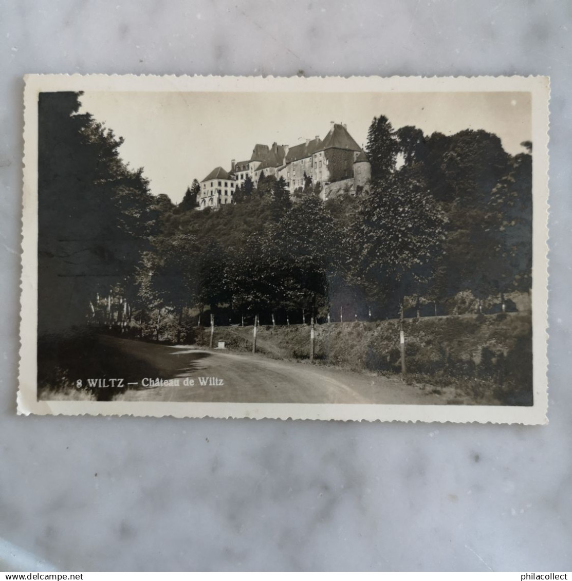 Wiltz  (Luxembourg) Chateau de Wiltz 1937