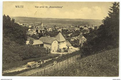(Luxembourg) Wiltz. Vue prise du "Bourrenberg".